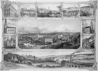 historisches Wuppertal 1855